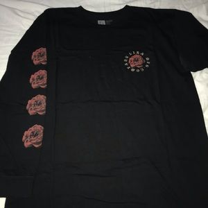Black Rose Long Sleeve T-Shirt